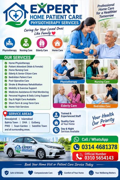Expert Home Patient Care Physiotherapy Services Best home care