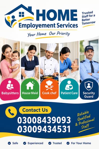 Security Guards: Trained and alert guards for home and business se