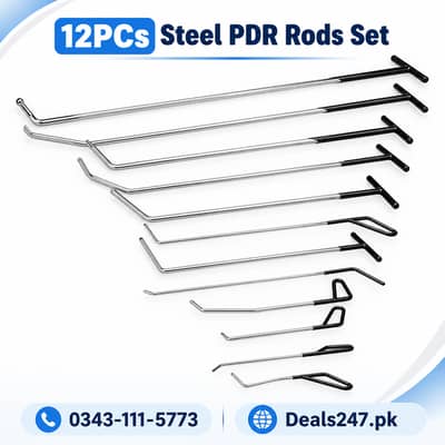 12Pcs PDR Steel Rods Set in Pakistan