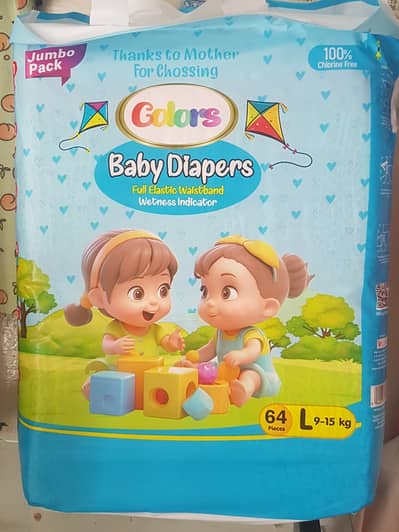 Colors Baby Diapers Jumbo Pack - Size