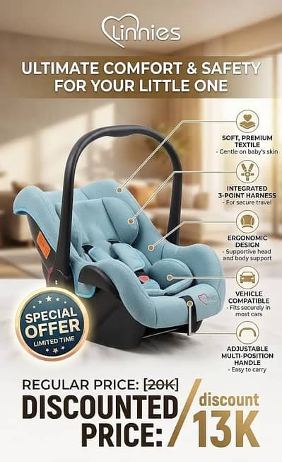 Baby Carrier | Car Seat | Baby Hand Carry