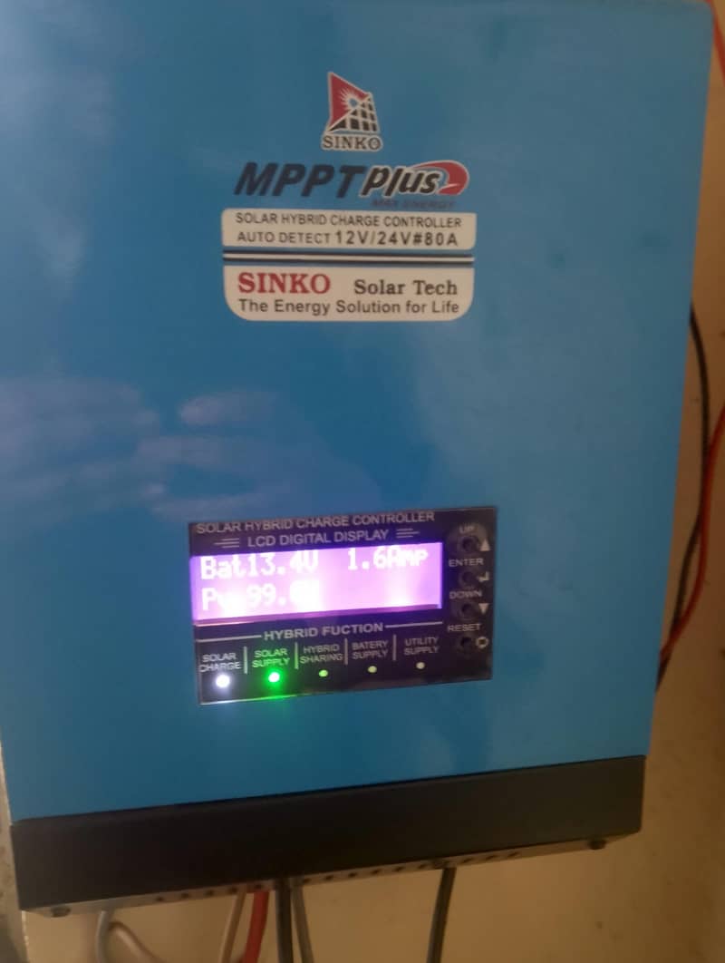 sinko 80A mppt controller 0
