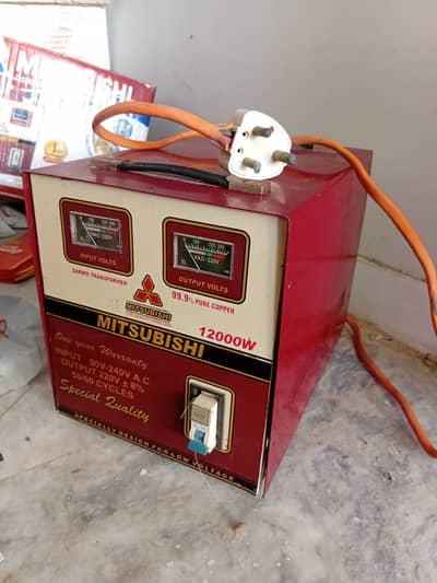 Steplizer Mitsubishi 12000-Watt Stablizer