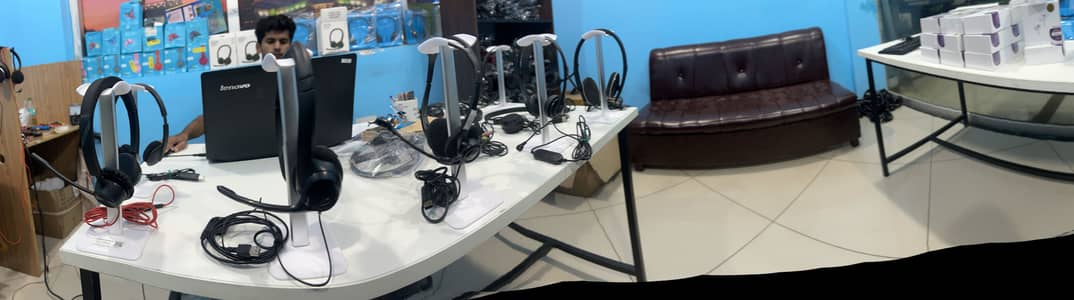 Fully noise cancellation office headphones available in bulk