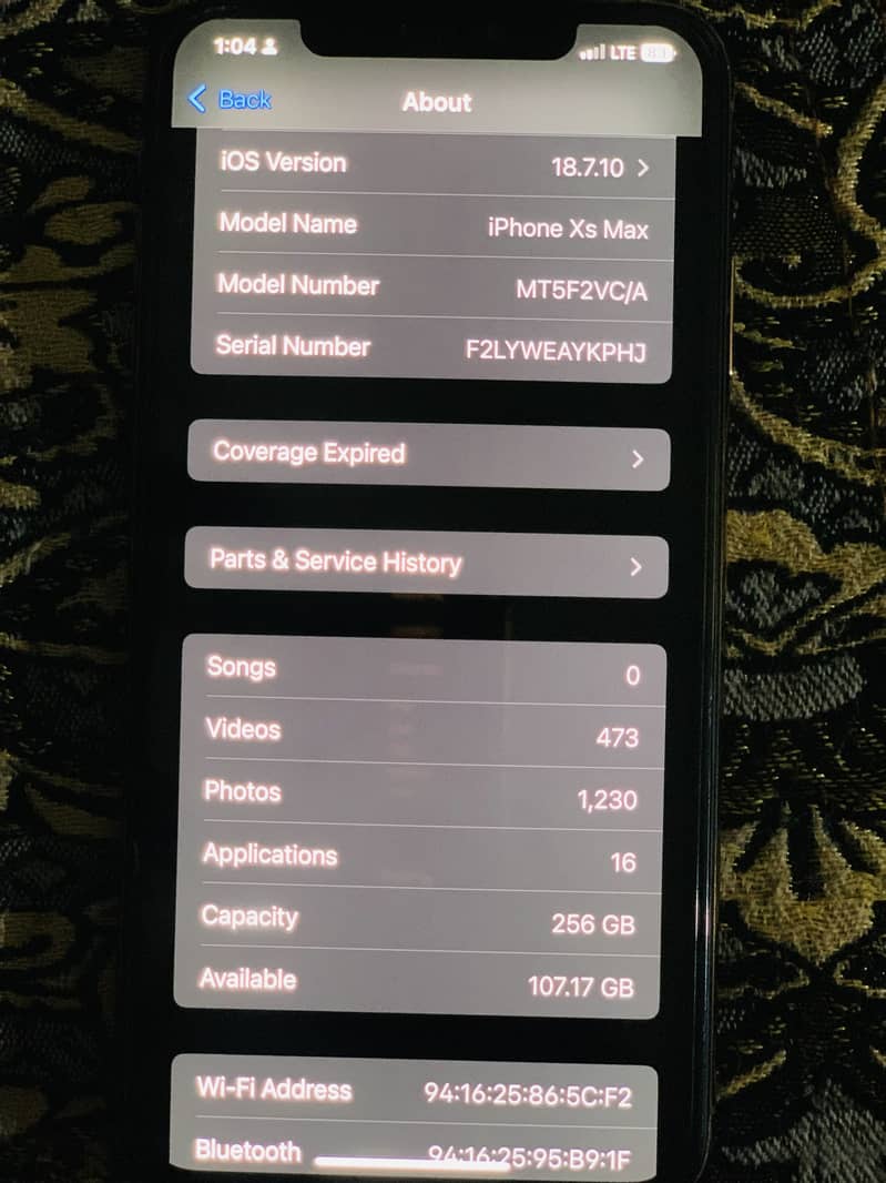 Apple iPhone XS Max 2