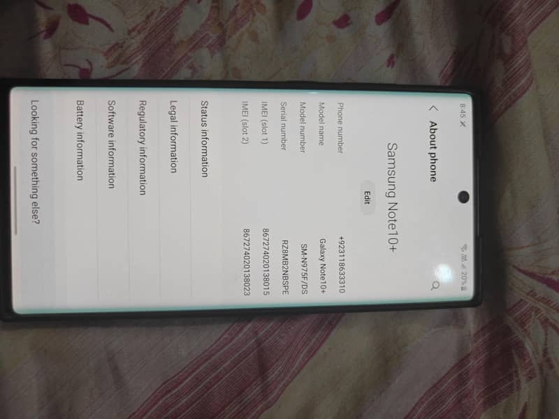 Samsung Mobile Note 10 Plus 6