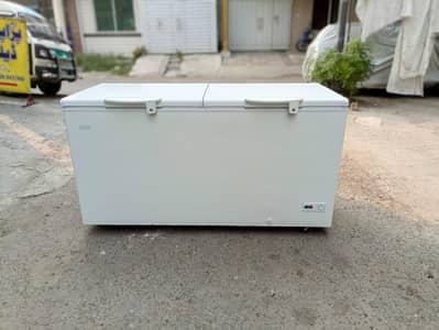Haier 545 Deep freezer doubel door (0316/442/6969) with card