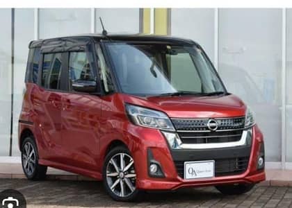 Nissan Dayz hybrid 24km avg push start excellent look  auto door