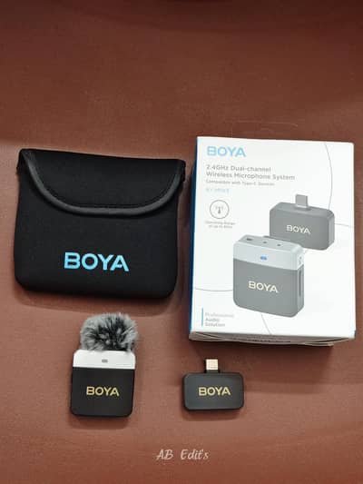 Boya 2.4 GHZ 60 Metre Wireless Mic