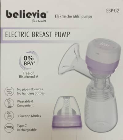 Believia EBP-02 Electric Breast Pump
