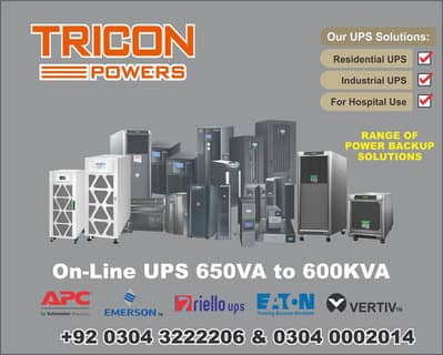 APC Online Double Conversion UPS SUA SURT SRT SRV Series 650VA TO 10K