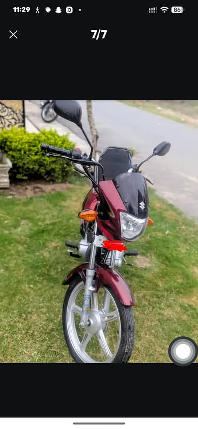 SUZUKI GD 110 RED