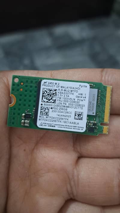 SSD M2 Nvme 250GB Gen 4