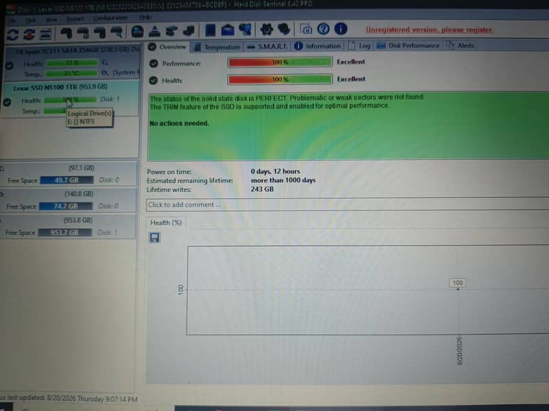 lexar 1tb SSD 2