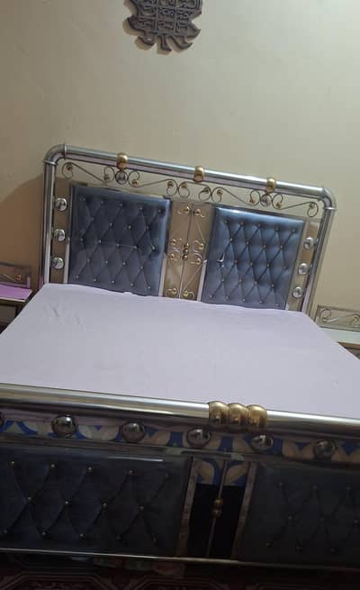 steel bed