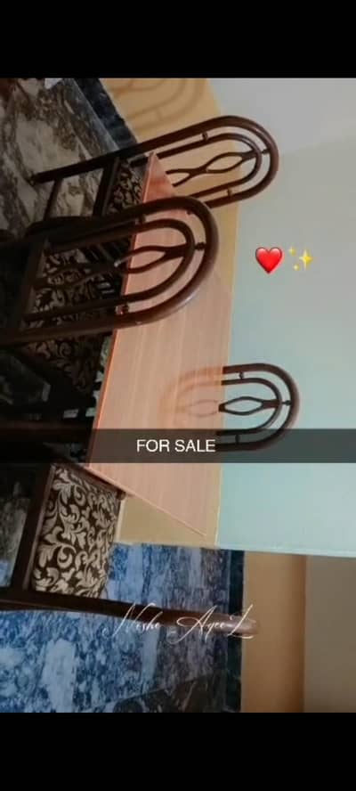 dining table with chairs for sale