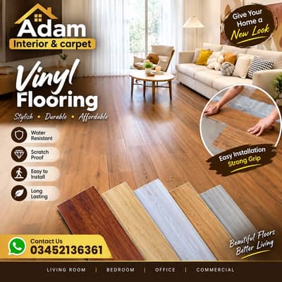 Vinyl Floor / Wooden Floor / Window Blind / Vertical blind / Wpc panel