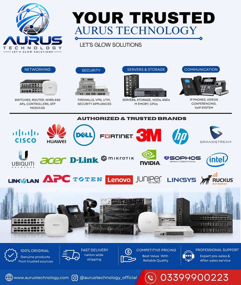 Aurus Technology | Networking, Security, Servers, Storage 0