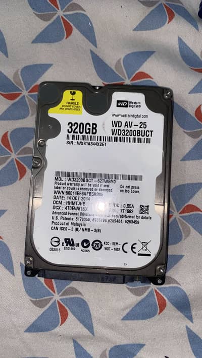 Hard disk 320 gb