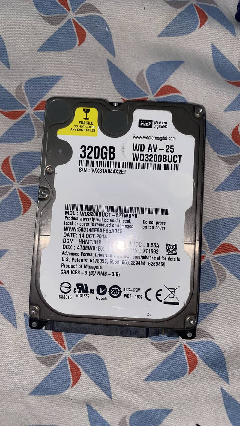 Hard disk 320 gb 0