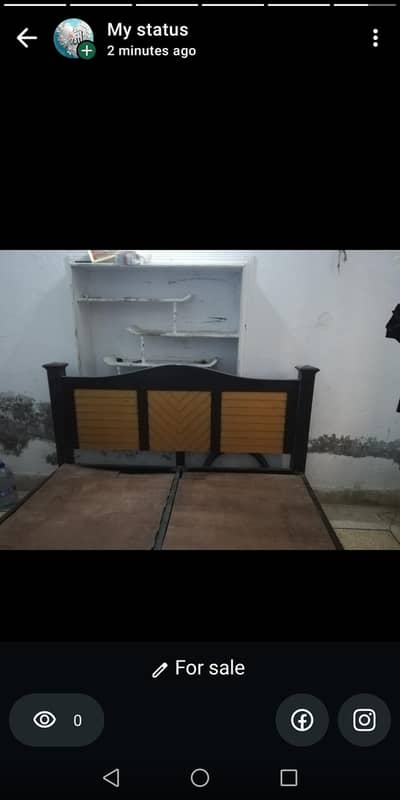 used bed for sale in Lahore