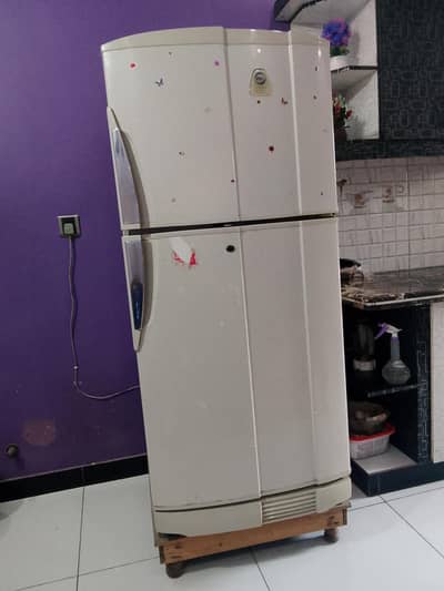 PEL 355L Double Door Fridge - Nazimabad - 155W - Good Cooling`