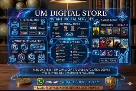 IPTV Subscription HD/4K | Sports, Movies, News Channels