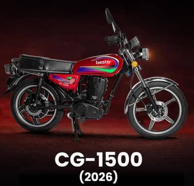 Besto CG-1500  Electric Bike 90km in 1 Charge