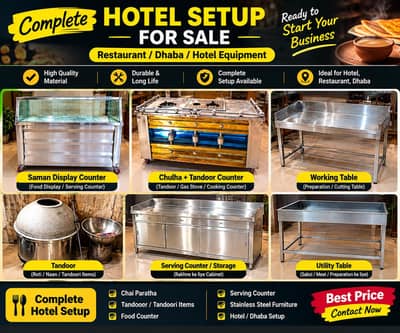 Complete Hotel Restaurant Setup