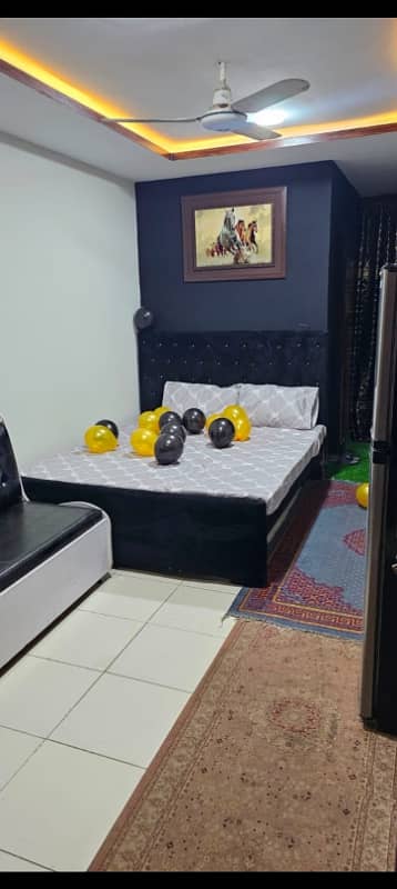 Per Day One Bed Fully Furnished Apartment Available in Islamabad