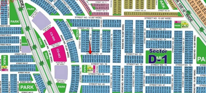 10 Marla Prime Residential Plot for sale
