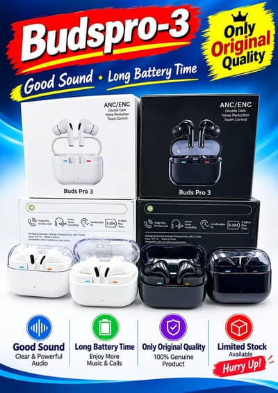 Buds Pro 3 Good Quality Ear Buds