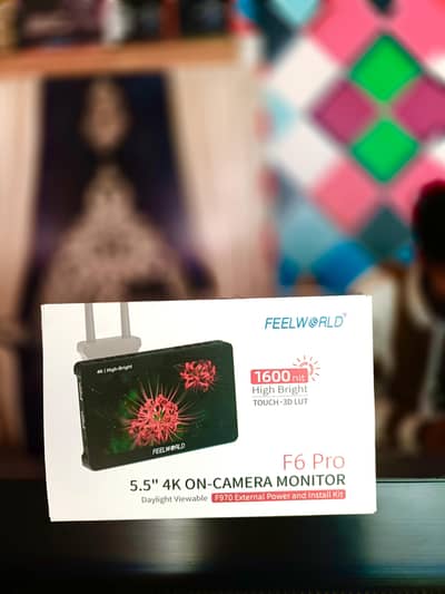 Feelworld F6 PRO 4k 60p Box Pack