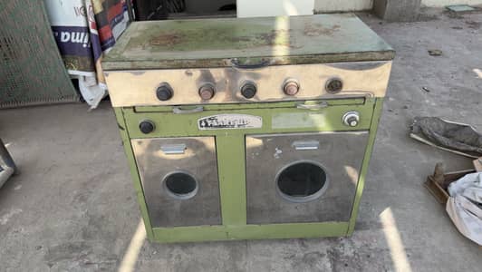 Flare Up Heavy-Duty Cooking Range & Baking Oven – 3 Burner Gas Stove
