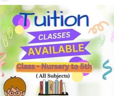 Tuition center class nursery to 5