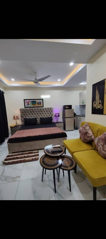 Per Day One Bed Fully Furnished Apartment Available in Islamabad