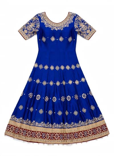 beautiful embroidery frock handmade