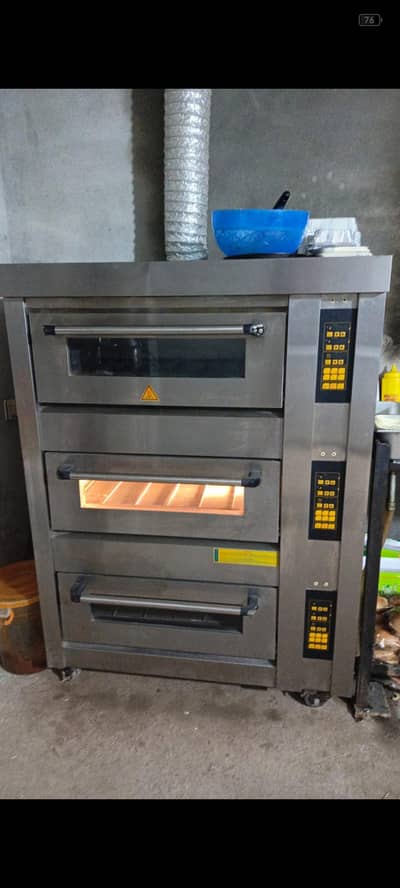 Pizza Deck oven 3 in 1
