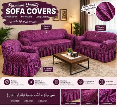 1 Seater | 2 Seater | 3 Seater — Stylish Design & Perfect Fit