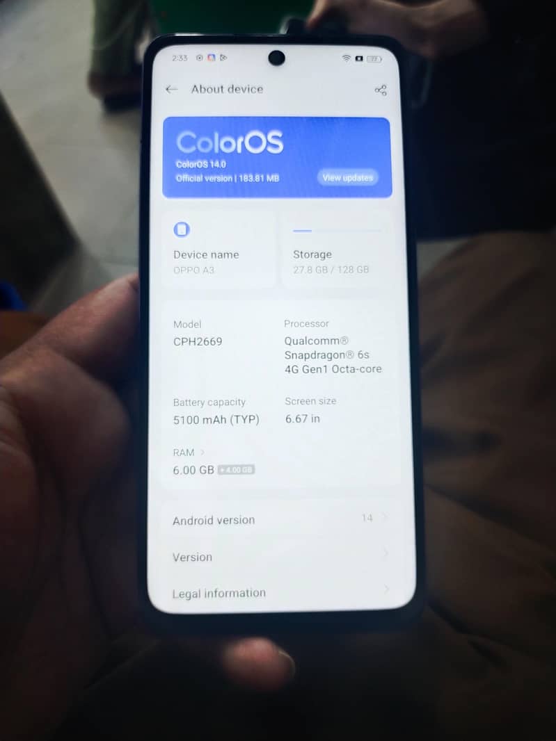 OPPO A3 2