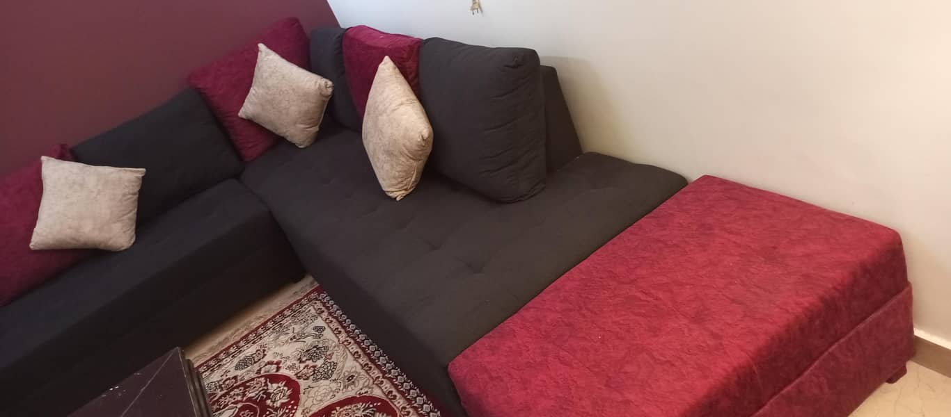 L shape sofa 8 seater 0