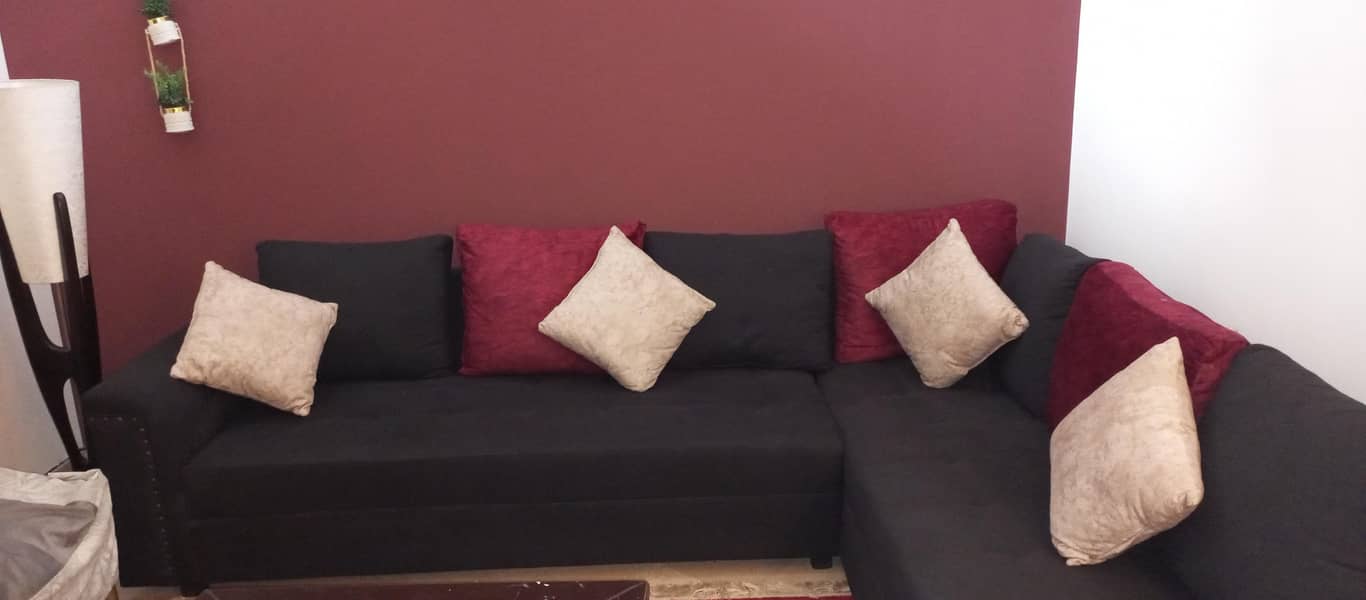 L shape sofa 8 seater 1