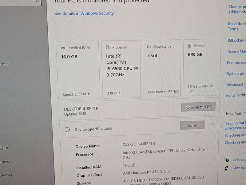 computer core i5 6500   pc 1