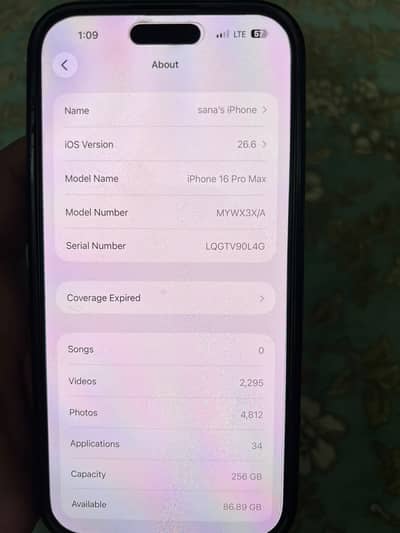 Apple iPhone 16 Pro Max 256GB