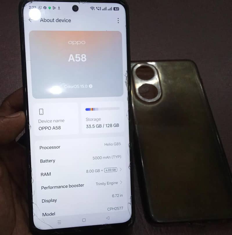 OPPO A58 1