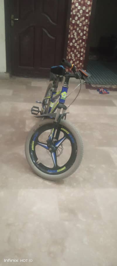 Sports Mountain Bike 20” – Blue & Green – Excellent Condition
