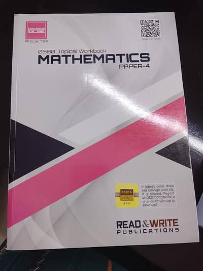 mathematics topical workbook