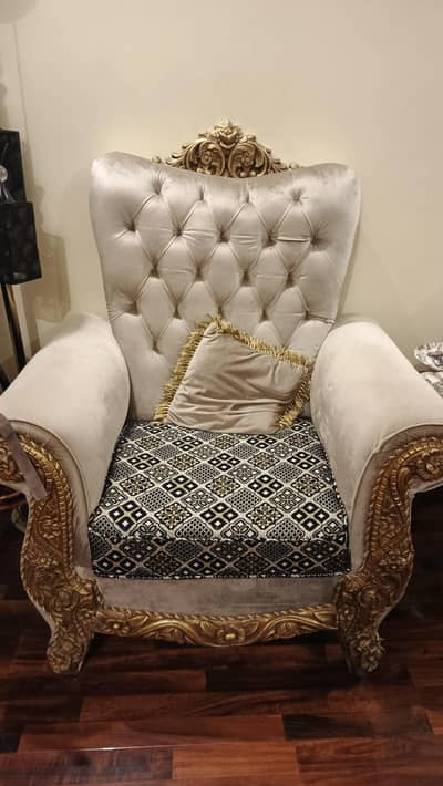 5 seater sofa royal golden design