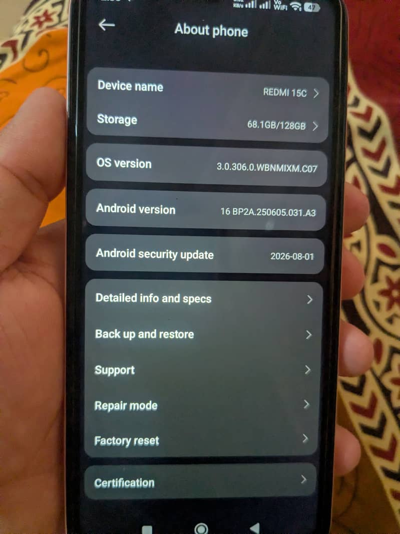 Google Pixel 6a 7