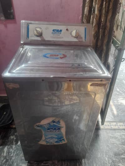 Steel washing machine
